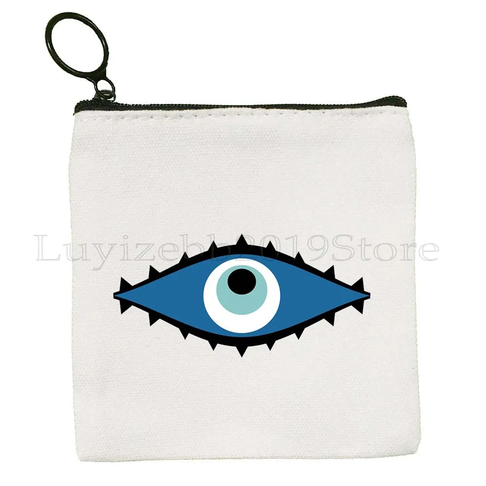 التركية ماجيك نزار اليونان الأزرق عين الشر همسة تميمة اليونانية ماندالا المرأة حقيبة قماش قنب محفظة نسائية للعملات المعدنية مفتاح حافظة حقيبة محفظة سستة الحقيبة