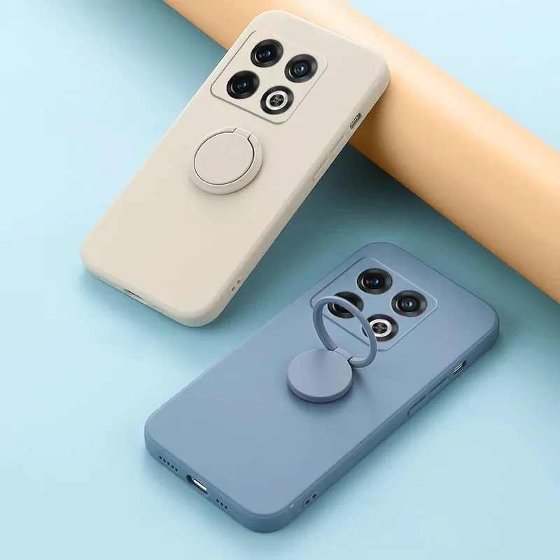 

Квадратный силиконовый чехол с кольцом на палец 360 для OnePlus One Plus 10 9 9R 9RT 8 7 7T Pro Nord CE 2 5G, чехол с кронштейном для телефона