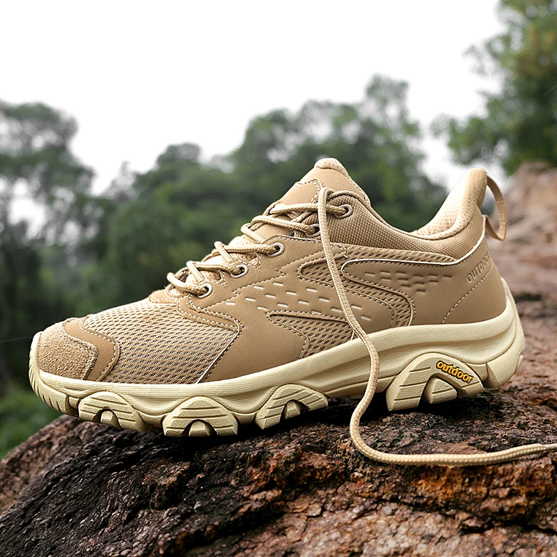 

Original Brand Comfortable Anti Slip Trekking Sneaker Top Quality Mountain Climbing Footwear Unisex Wearable Outdoor Hiking Shoe
