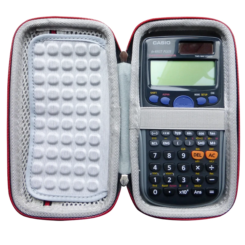 ZOPRORE-caja de viaje dura de EVA para exteriores, bolsa de almacenamiento, funda de transporte para calculadora Casio fx-85GT Plus