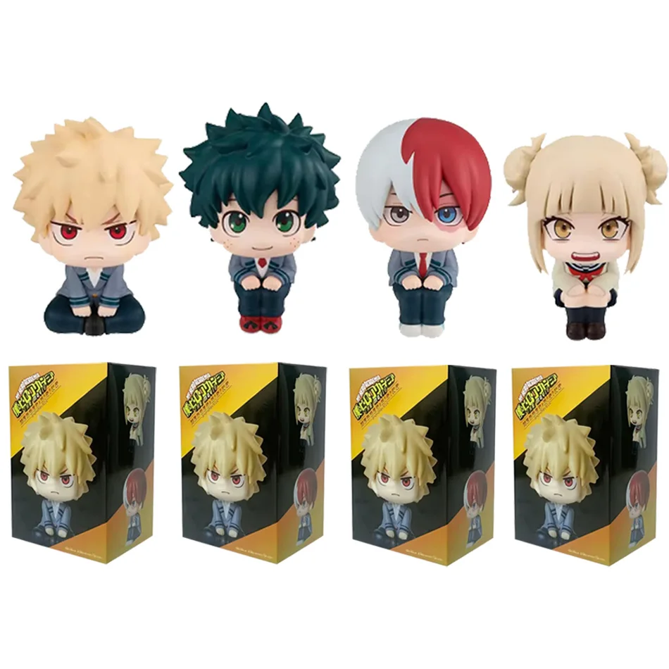 Anime MHA Himiko Toga Q Edition Action Figure Simpatica bambola da collezione Hero Toy Gift Look up Model
