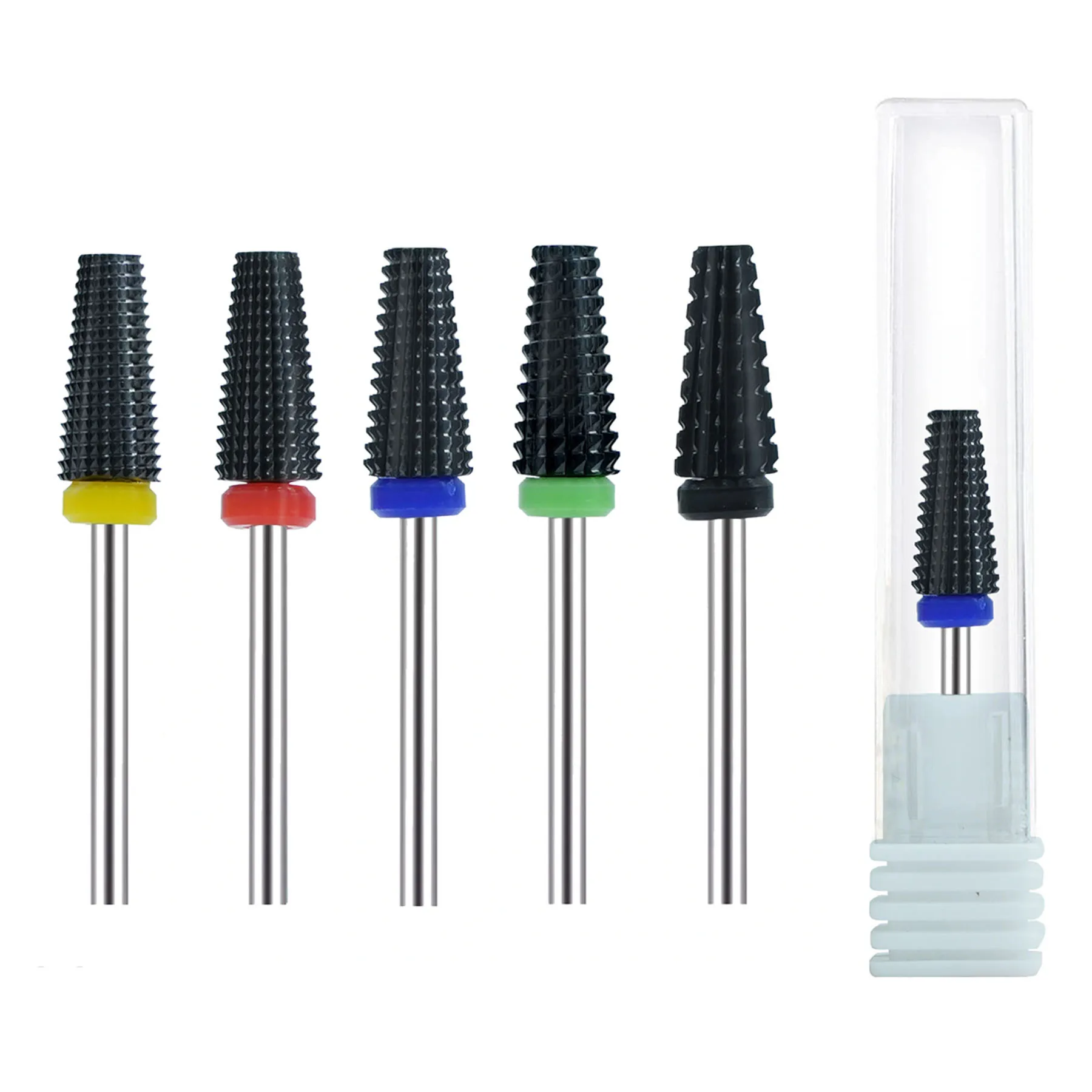 Dental  Tungsten Carbide Bur 2.35mm Diameter 3/32 Inch Shank Rotary Dental Nail Drill Bit for Polishing Dental Tools