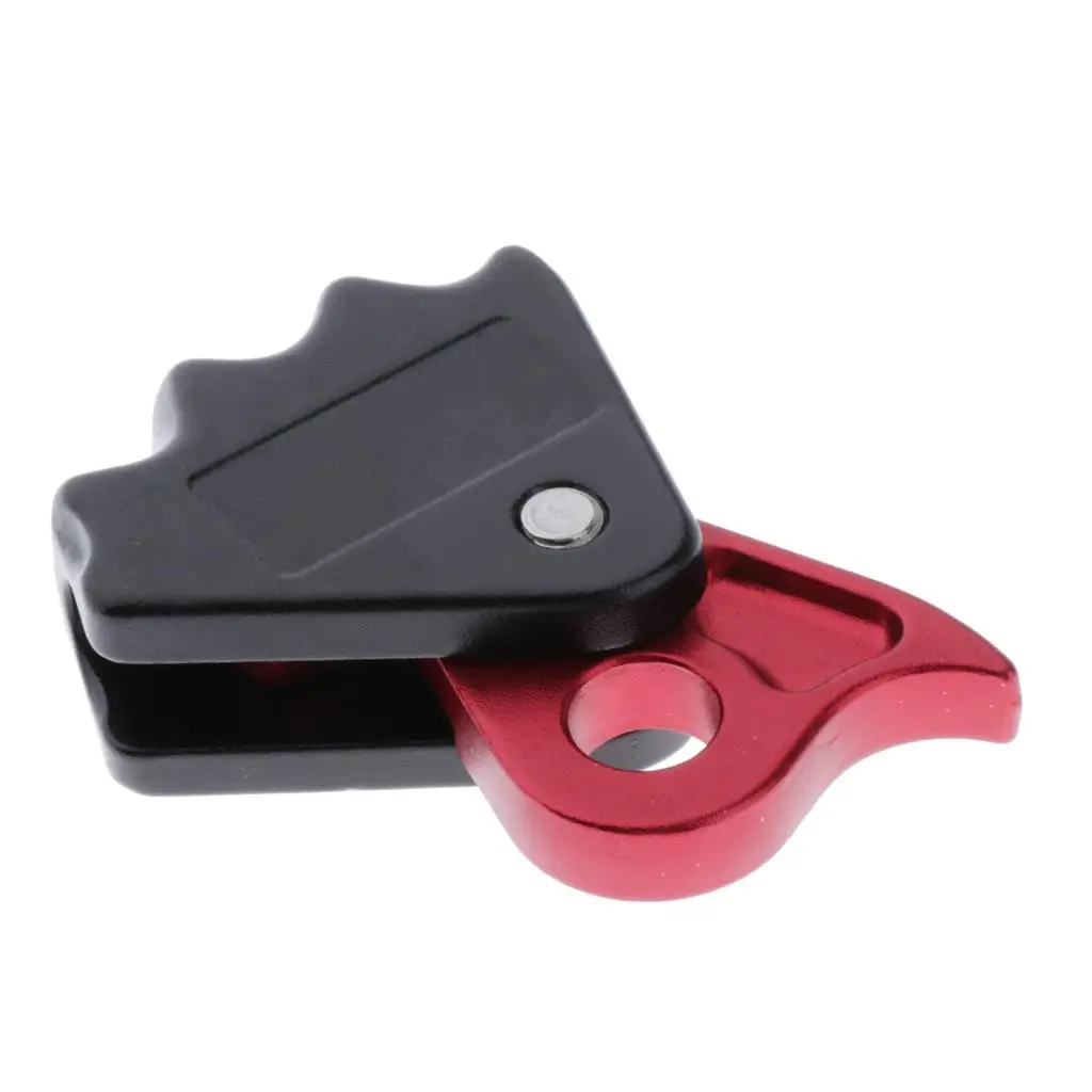 Rope Grab Ascender Aluminium Alloy Climbing Device CE Rated Safety Gear for Outdoor Mountaineering and Arborist
