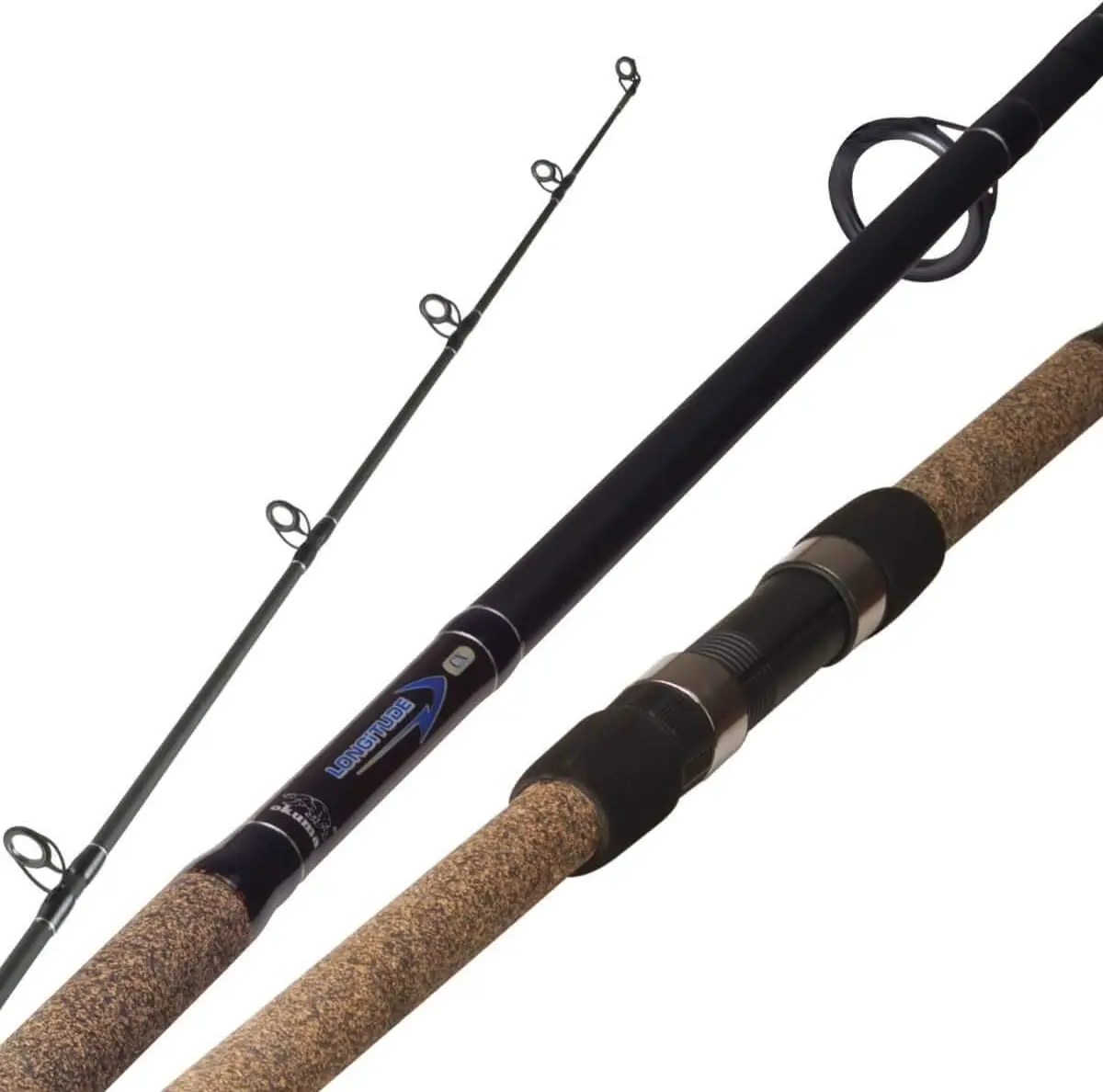 

Longitude Surf Graphite Rods (Large, Black/Blue/Silver)