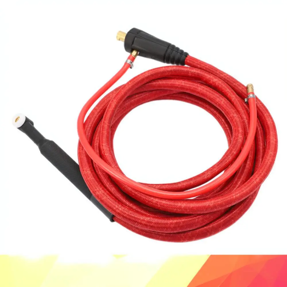 WP9 TIG Welding Torch Air Cooled Red Flexible Cable 4M Fast Connector Industrial Sheet Metal Fabrication Welding Tool