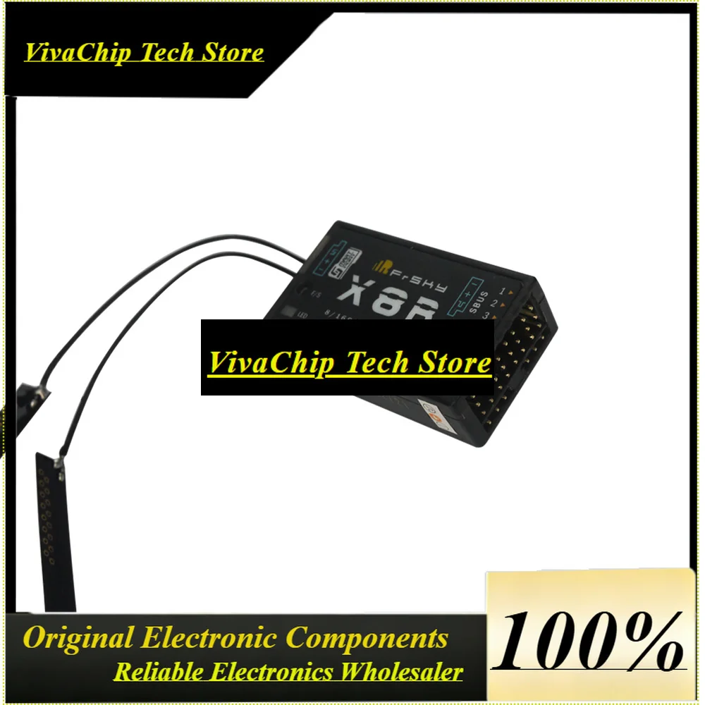 ViVaSFrSky Taranis Compatible Receiver X8R 8-Channel 2.4ghz ACCST&RSSI&SBUS Easy To Use Receiver