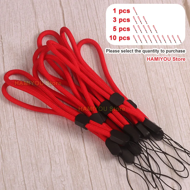 Adjustable Mobile Phone Strap Color Wrist Lanyard