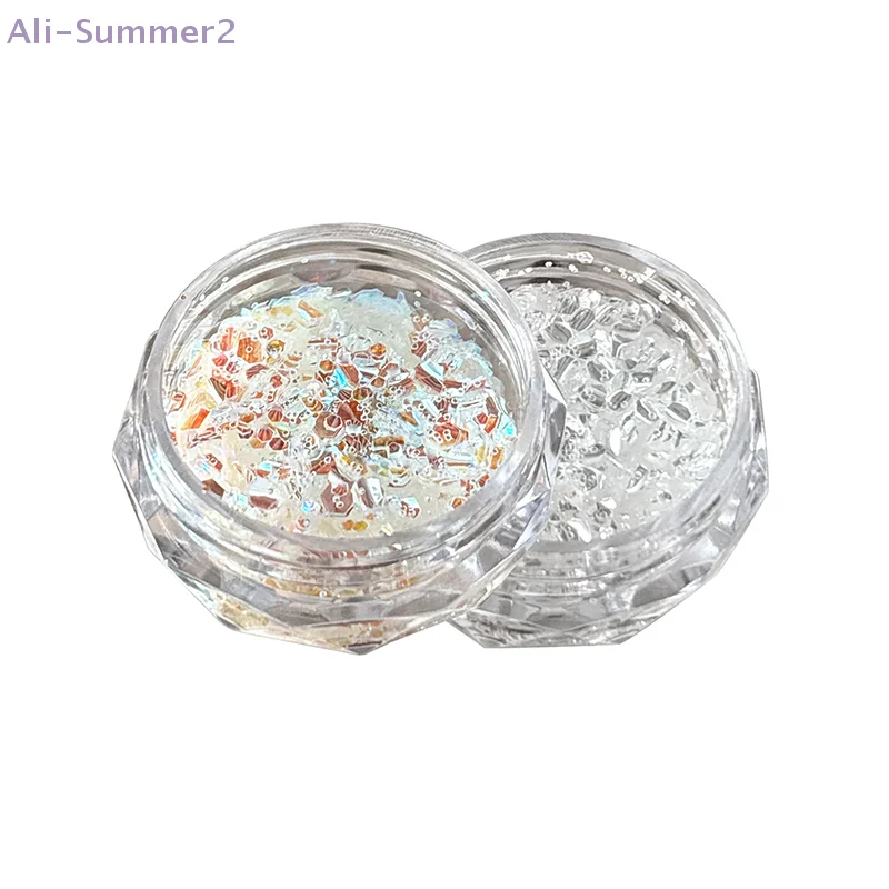 1 صندوق صغير تألق مسمار بريق تألق مسمار الديكور صالون الأظافر تصميم الملحقات DIY مسمار الفن تصميم #4