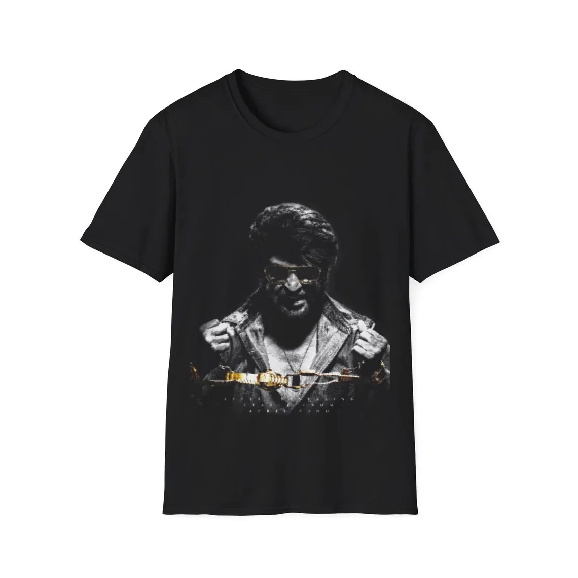 Rajinikanth Lokesh Kanagaraj Tamil Movie COOLIE Thalaivar 171 RaMohan Vijay Sethupathi and Shah Rukh KhanT-shirt Black - Unisex