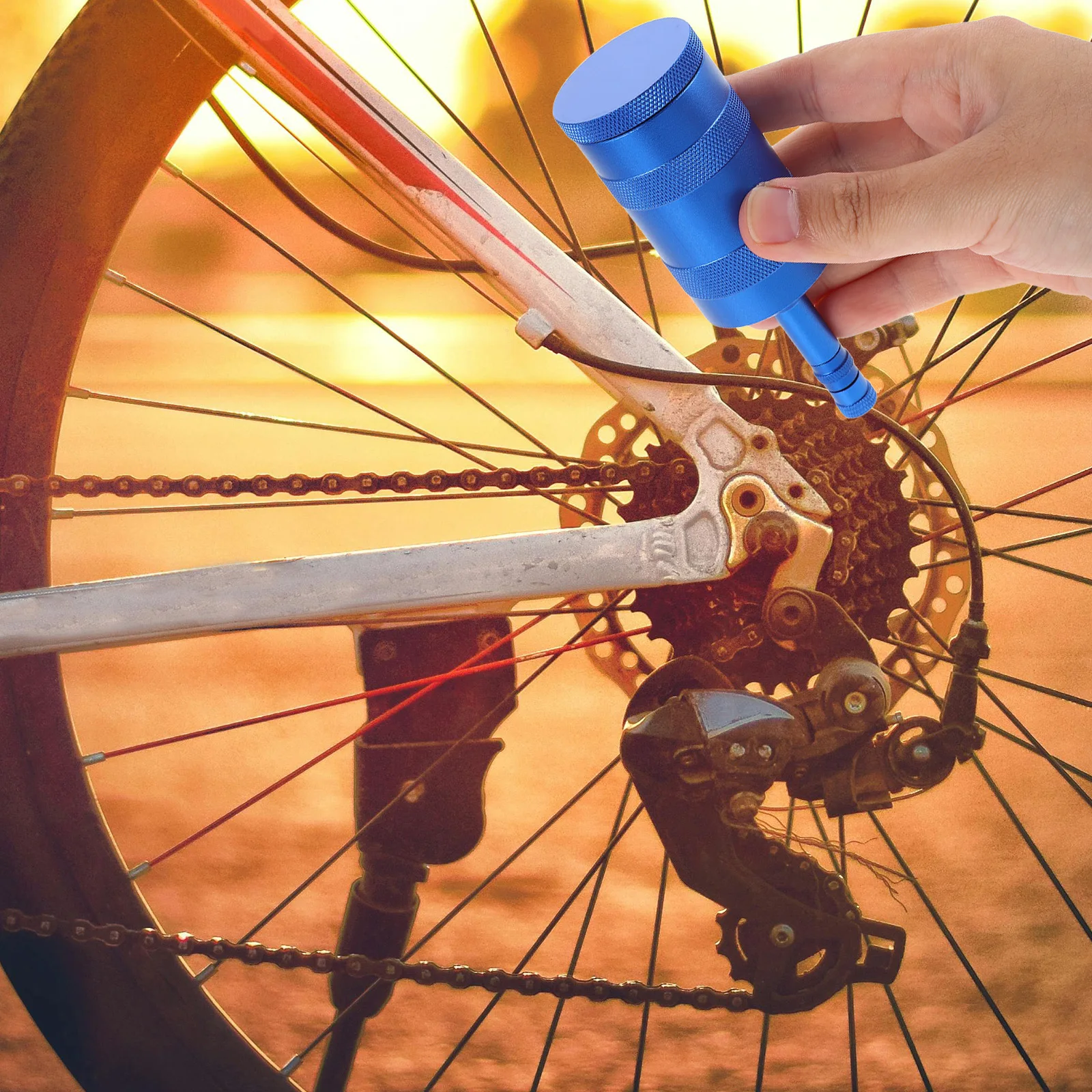 

Portable Oil Bottle For Bikes: Lightweight Leak-Proof Oil Dispenser Compact Design For Road Mountain Bike Brake Maintenance