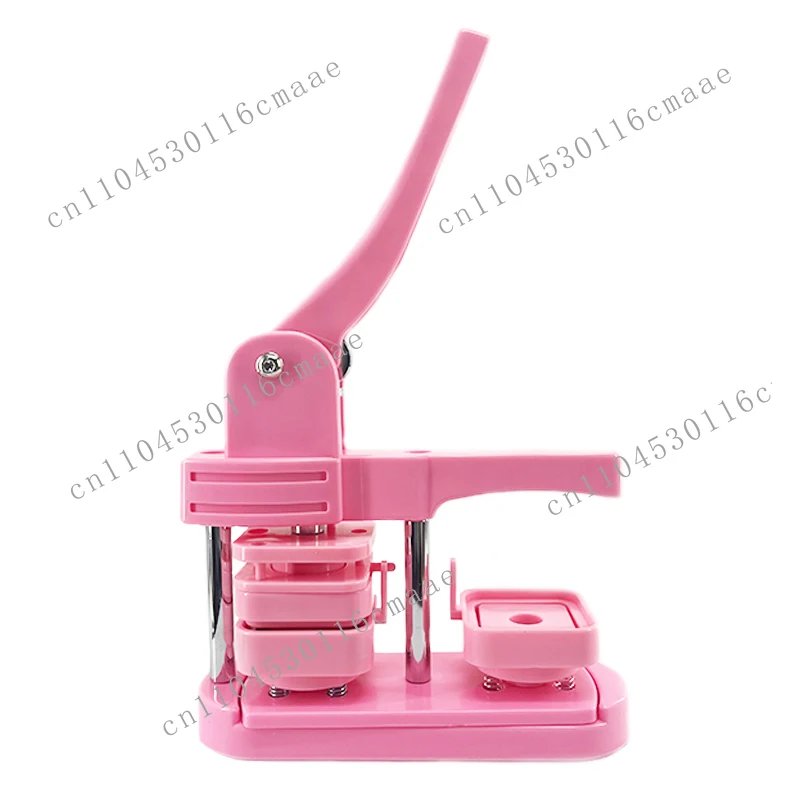 50*50 DIY Button Badge Making Machine Rotary Badge Maker Plastic Badge Making Machine