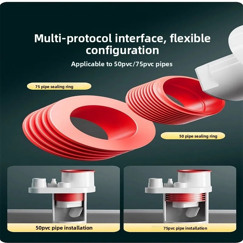 

Соединитель для кухонных труб: универсальный фильтр-адаптер 5-в-1 для посудомоечной машины, раковины, канализации, защита от запаха, для подключения к водоочистителю
