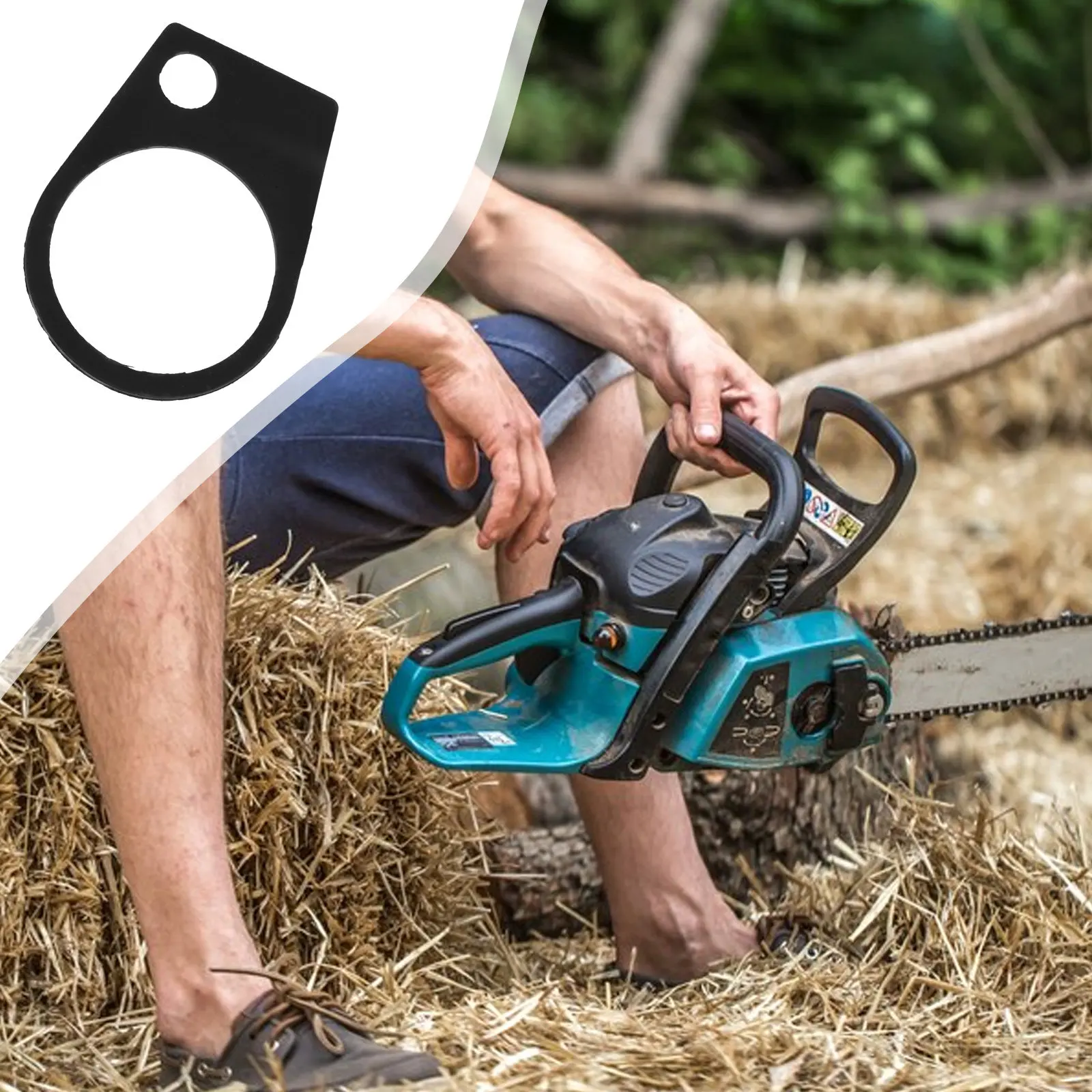 

10Pcs Chainsaw Gaskets Rubber Carburetor Mounting Seals Set for Engine Fuel System Repair Kit Chainsaw Gaskets