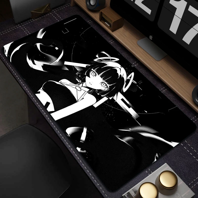 Anime Mouse Pad Wallhack Frenzy Faith Yume Large Gaming Mousepad Pc Gamer Computer Accessories Non-Slip Game Keyboard Mat Carpet