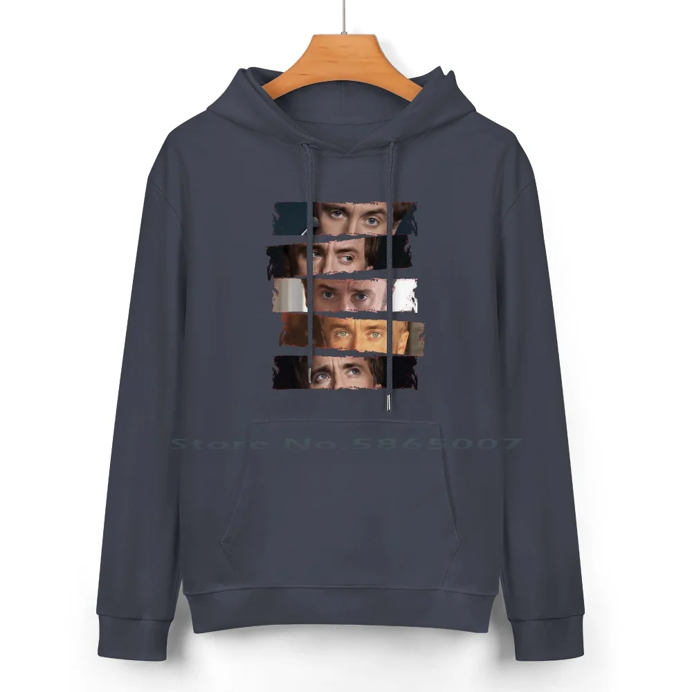 On Sale Tom Felton Devilish Eyes Pure Cotton Hoodie Sweater 24 Colors Tom Felton Fans Seductive Seducing Eyes Sexy Sexual Hot