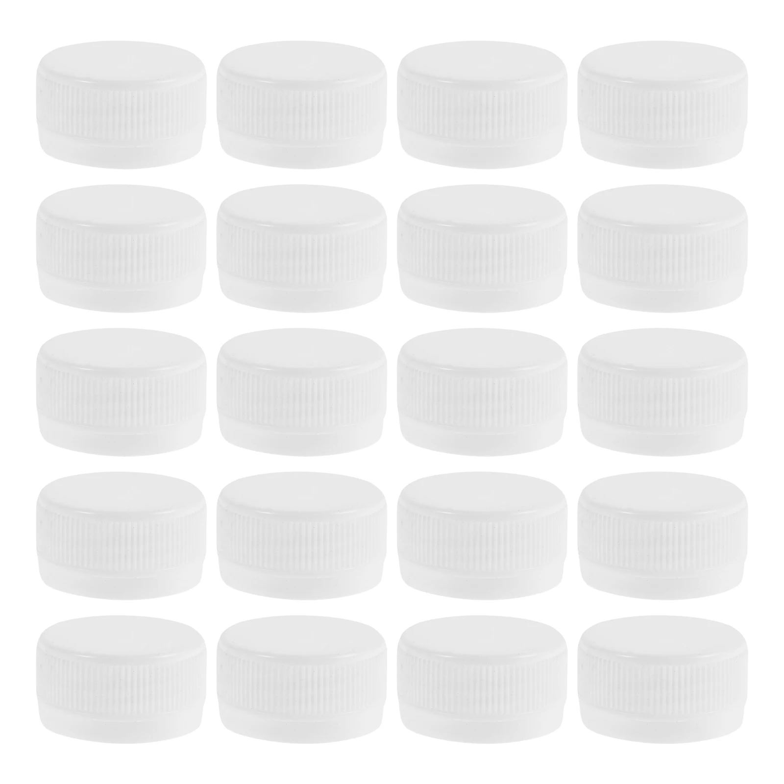 

100Pcs Reusable Plastic Bottle Covers DIY Craft Caps for Children Educational Activity Promotes Creativity and Color Learning