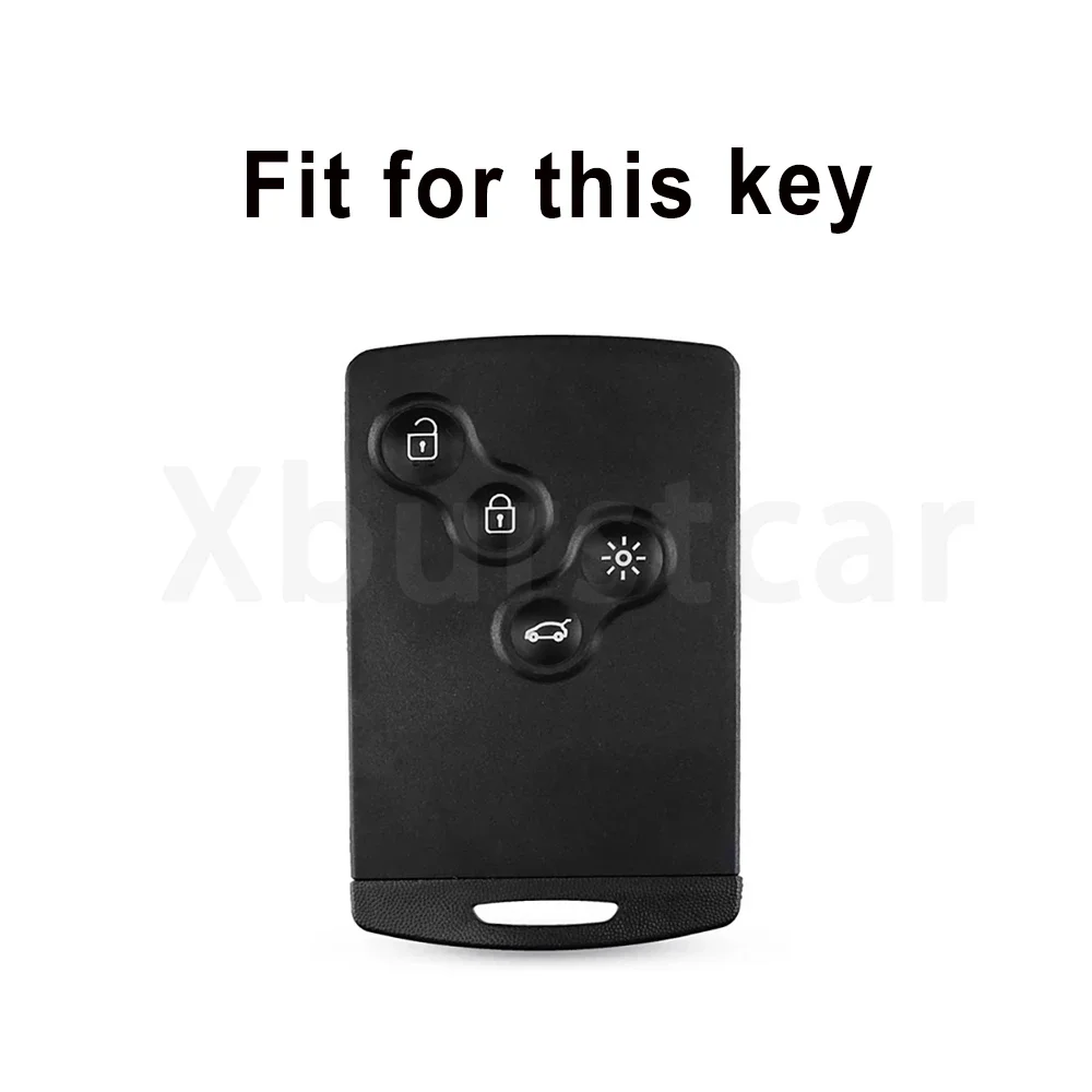 4 Buttons TPUCar Key Case Cover For Renault Duster Captur Clio Logan Megane 1 2 3 Koleos Scenic Nema Fluence Zoe Accessories