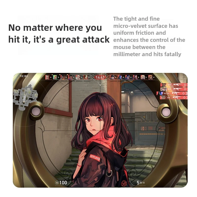 1stplayer Gaming Mouse Pad X-SOFT Large Table Mat Computer Office Mousepad for FPS Games, Fine Surface and Smooth PC Accessories