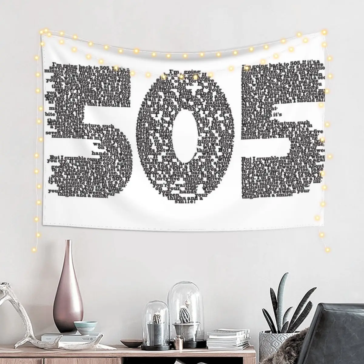 I'm Going Back to 505 Tapestry Wall Hanging Aesthetic Room Decors Tapestry