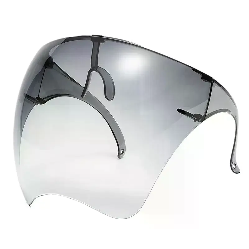 Full Face Mask Anti-fog Anti-splash Safety Goggle Cycling Sunglasses Transparent Protective Faceshield Face Cover Sun Glasses