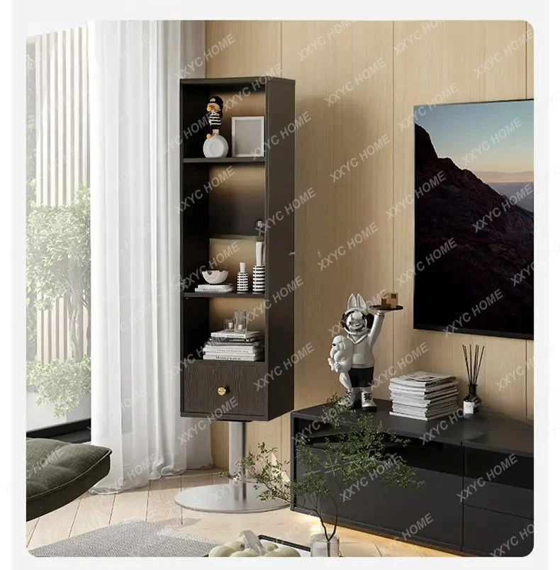 Full body floor mirror Household multi-functional integrated full-length mirror Rotatable fitting mirror