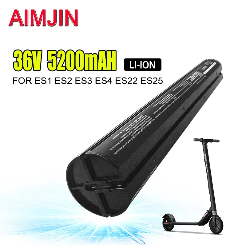 

36V Original Brand New 5200mAh Battery for XiaoMi Segway Ninebot ES1ES2 ES3 ES4 E22 E25 Scooter lithium Battery