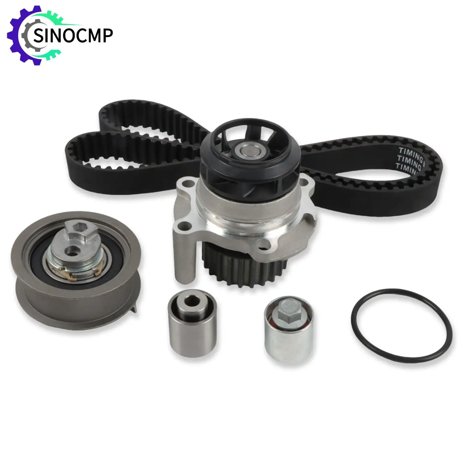 

Timing Belt Kit & Water Pump For 2005-2014 Audi A3 A4 TT VW EOS GTI Jetta Passat 2.0T 2.0L BPY BWT CDMA Engine Car Accessories