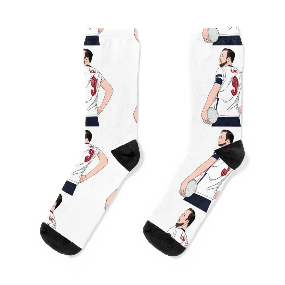 Harry Kane - England Captain - Euro 2020 Socks Crossfit floor Run Men's Man Socks Women's