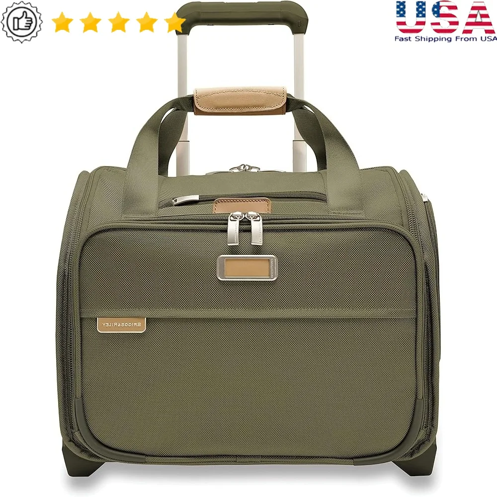 

2-Wheel Carry On Luggage Softside Rolling Suitcase Travel Bag Men Women Durable High Density Wheels YKK Zippers Lifetime Repair