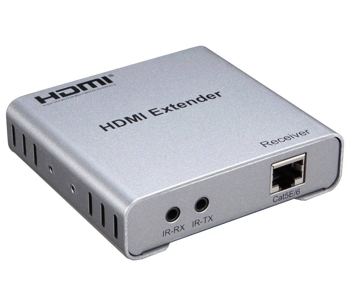 Imagem -06 - Hdmi Extender Loop ir por Cabo Ethernet 3d Edid Transmissor e Receptor pc com Câmera para Monitorar tv Cat5e Cat6 Rj45 1080p 50m