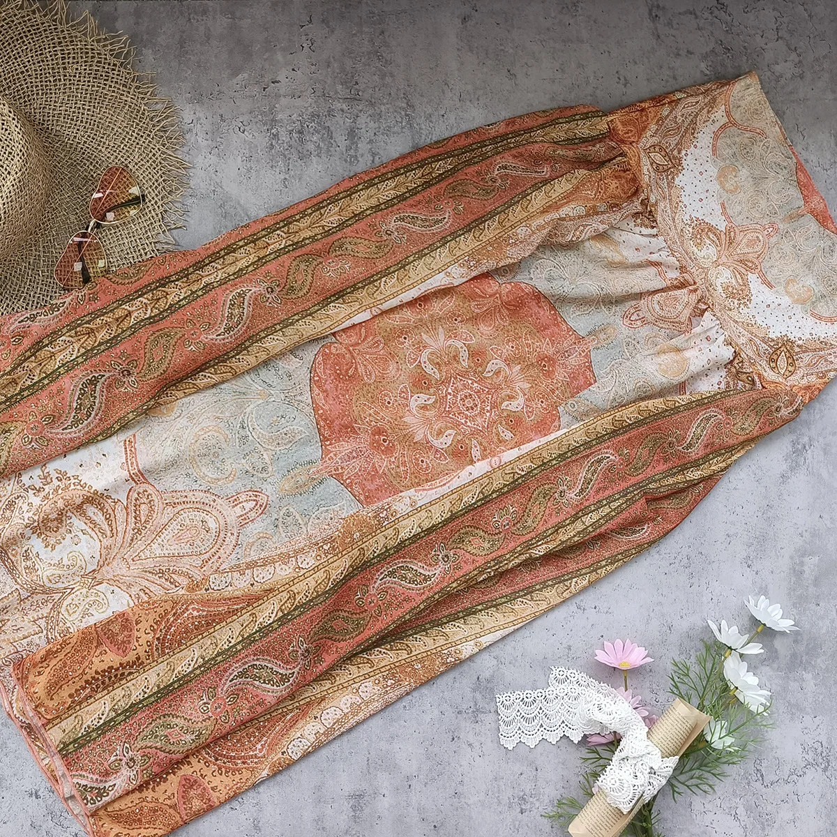 Sexy Bikini Set Backless Frauen Badeanzug Weibliche High Neck Print Bademode Langen Rock Bikini Set Badeanzug Bademode Cover Up