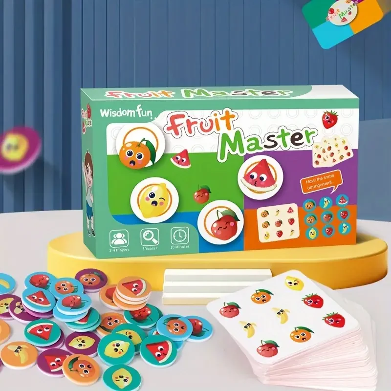 Fruit Master Card Game Quick Eyes And Hands Battle Board Game Family Puzzle Game Party Entertainment Game Board Game Toy