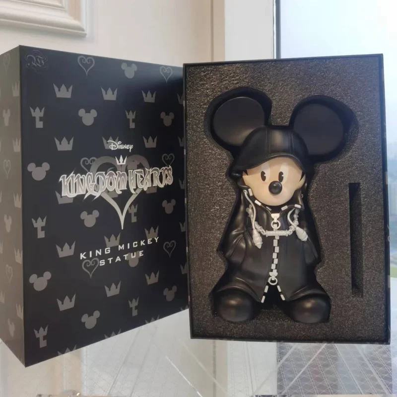 30cm Disney Mickey Mouse Figure Kingdom Hearts Action Figurines Anime Ornament Resin Collection Dolls Model Children Toy Gift