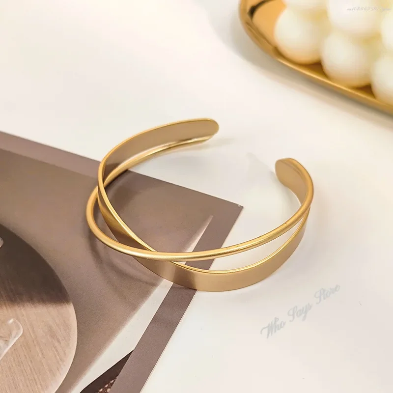 Stainless Steel Adjustable New Design Gold Plated Mobius Bracelet Women's Luxury Gifts Bracelet For Women Jewelry Gift