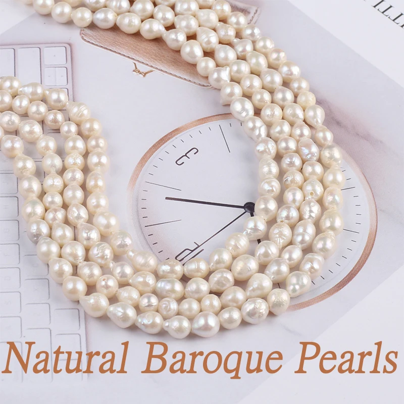 

Natural Baroque Freshwater Pearl Beads 5-6mm Loose Spacer Bead For Jewelry Making DIY Necklace Bracelet Accessories