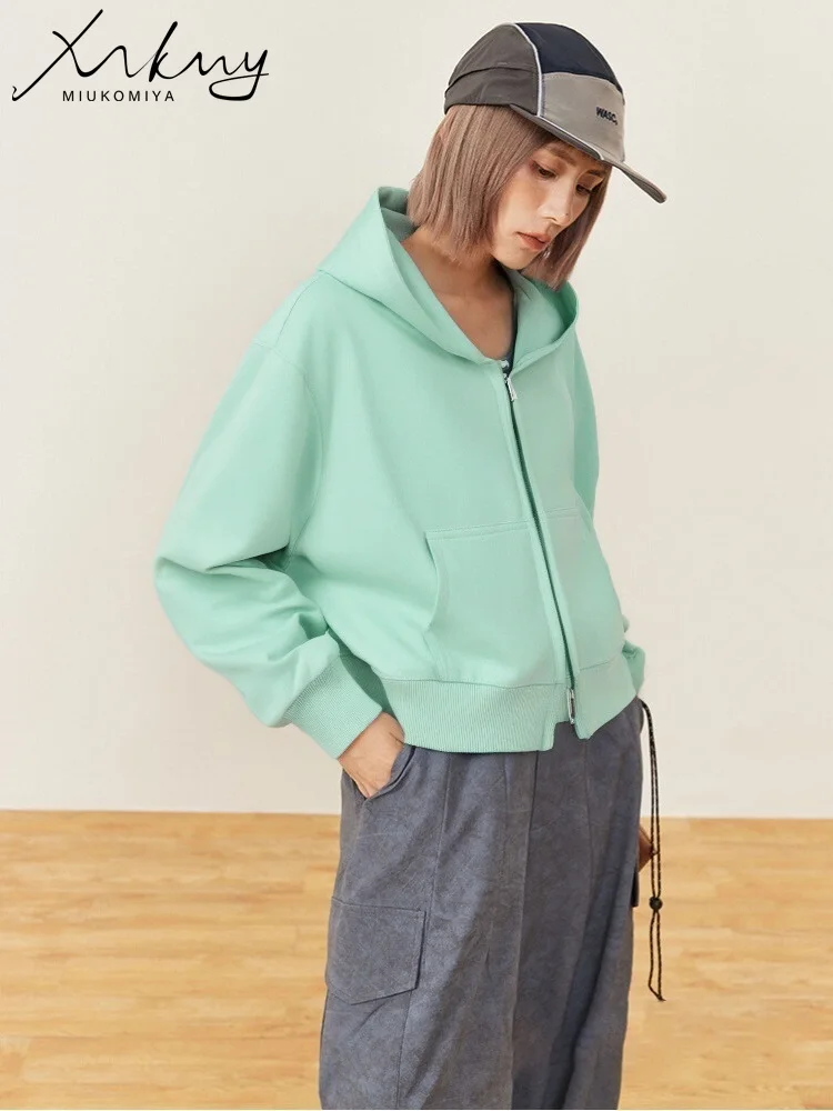 Winter Warm Cropped Fleece Hoodies Vrouwen Zip Up Losse Dikke Jassen Voor Dames Winterkleding Bovenkleding Sweatshirts Voor Vrouwen