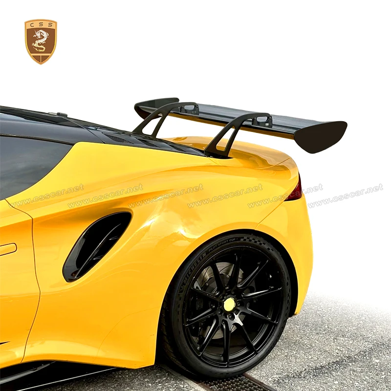 For Lotus Emira X GT Style Dry Carbon Fiber Rear Truck Wing Spolier Racing Lid Car Exterior Tuning Accessories