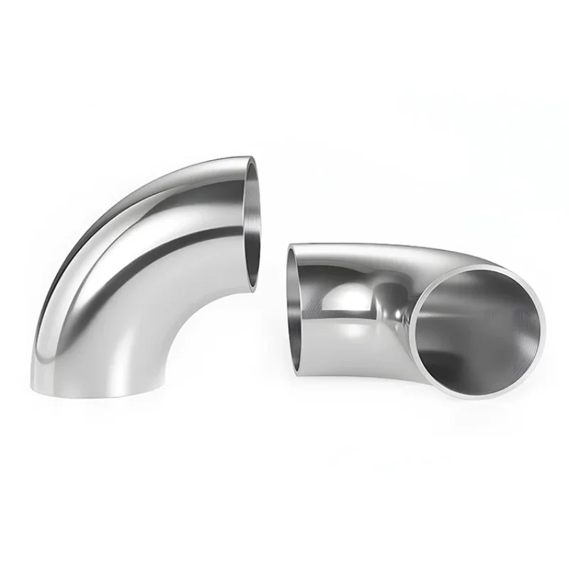 

Finishing Polish 12.7/19/25/32/38/51/76/102mm OD Butt Weld Elbow 90 Degree 304/316L Stainless Sanitary Pipe Fitting high quality