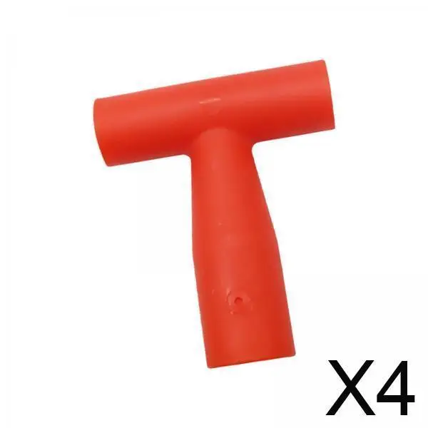 

4xShovel Grip Handle Durable for Garden Shovel Camp Shovel Digging Raking Tool Long T type