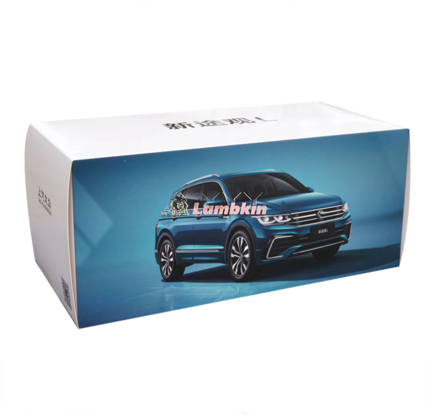 Model Decoration 1:18 For Original SAIC Volkswagen New TIGUAN L 2022 Alloy Car Model