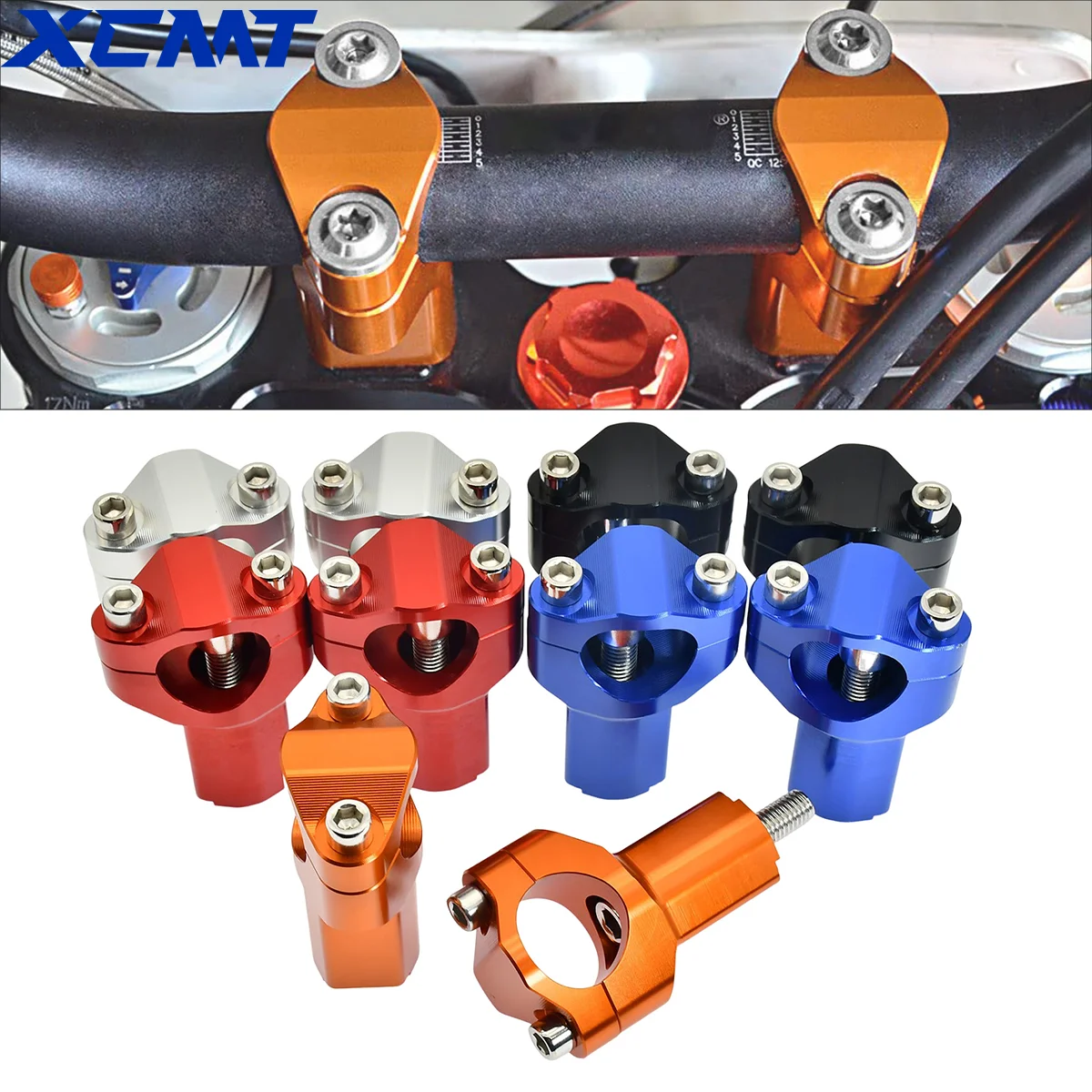 

Motorcycle Handlebar Riser Bar Clamp Mount For KTM SX XCW XCF Enduro/R Adventure For Husqvarna TC FC TE FE For GasGas EX EC MC