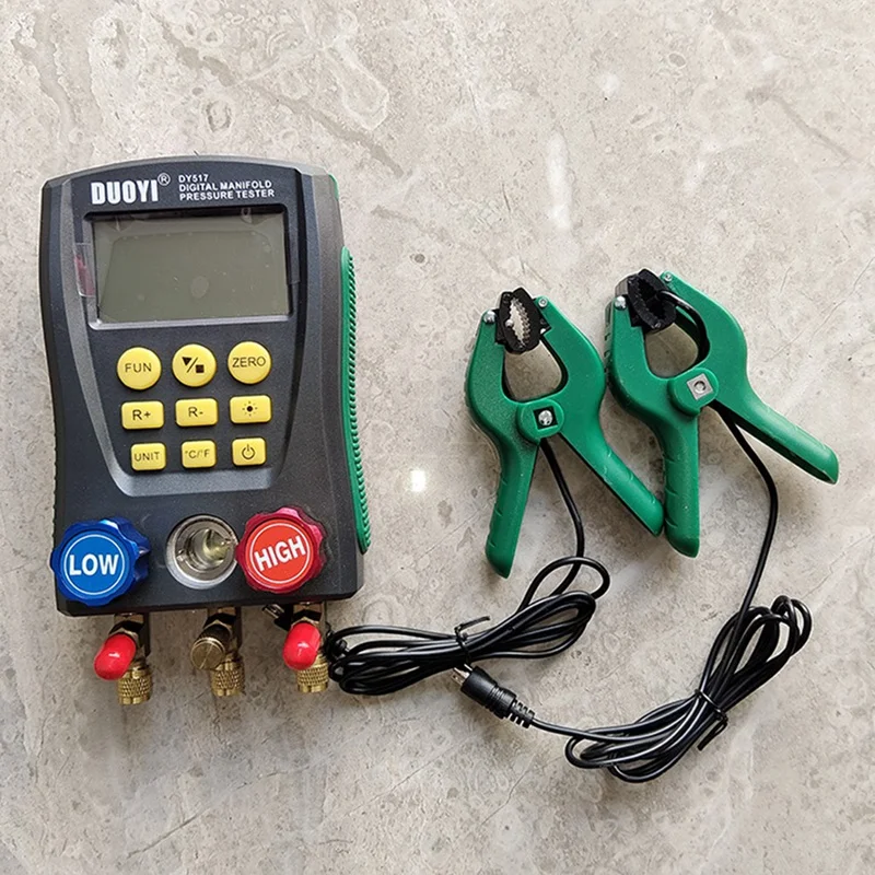 

DUOYI Манометр Холодильный коллектор Teste Kit без зажимаJAS