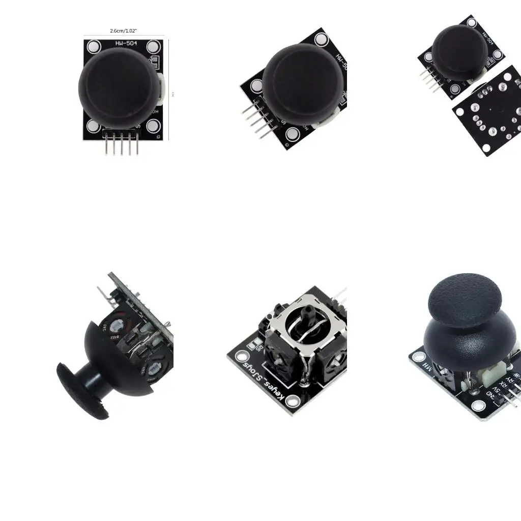 1Pc For Arduino Dual-Axis XY Joystick Module Higher Quality PS2 Joystick Control Lever Sensor KY-023 Rated 4.9 /5