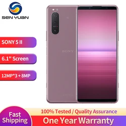 Sony Xperia 5 II 5ii 5G Dual Sim XQ-AS52 XQ-AS72 8GB RAM 128/256GB ROM Original 6,1 