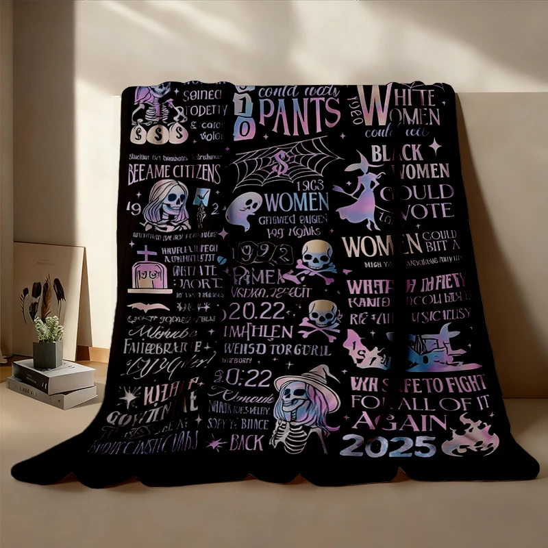 Valkyries ACOTAR Flannel Blanket, Gift for Fans of Romantasy Books