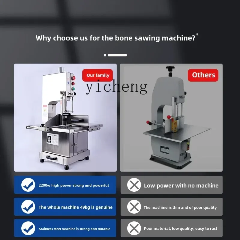 

Bone Sawing Machine Commercial New Electric Bone Cutting Machine Automatic Cutting Ribs