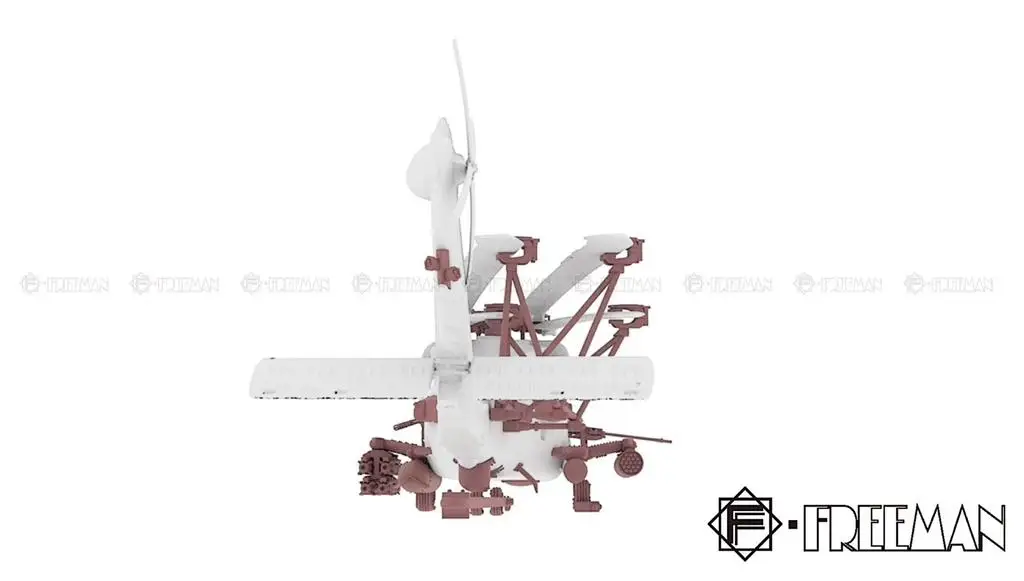 FAB FA7203.75 US-ARMY UH-60M (GunShip) For SH-60f(Hobby Boss) Renovation Kit