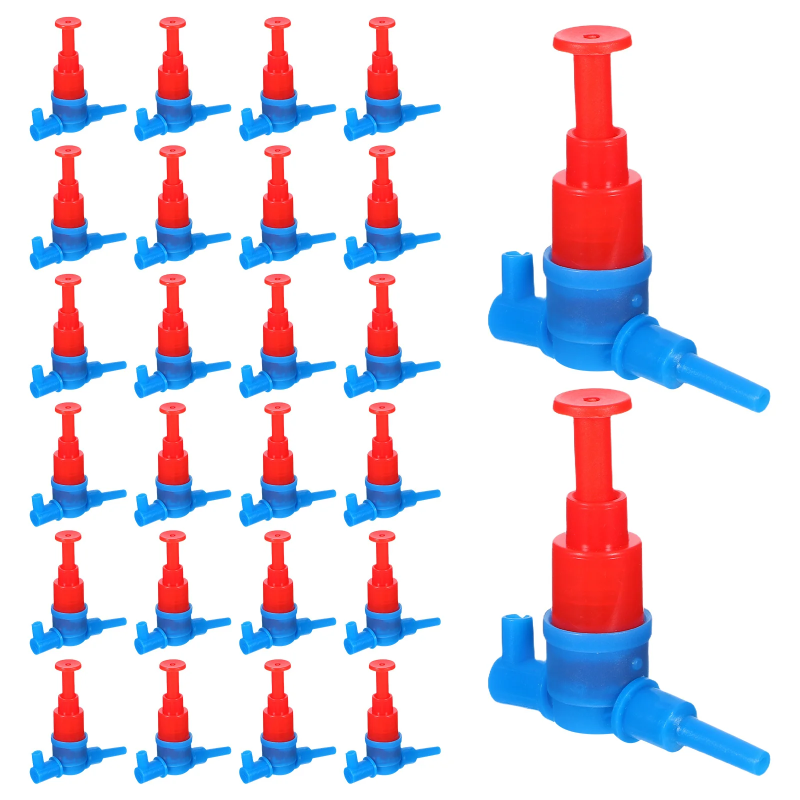 50 قطعة مضخة بديلة للبندقية مضخة بلاستيكية عالية الكفاءة لبنادق المياه تركيب سريع تصميم متين متوافق مع معظم #3