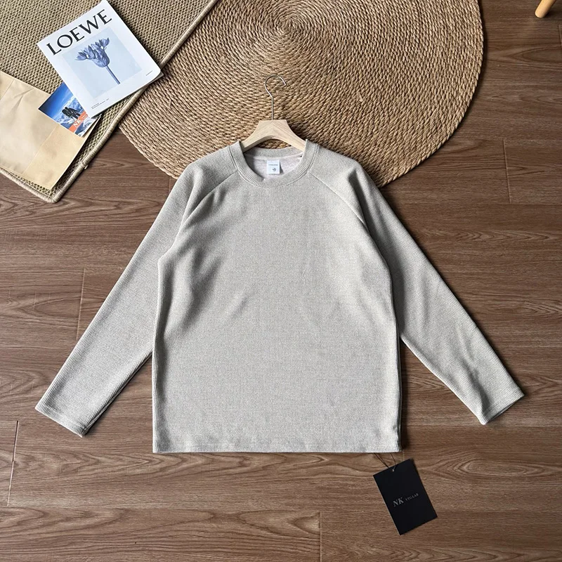 Outdoor Pullover, for Men, for Fishing, Hiking, Cycling, Sports, Traveling, Commuting, Versatile, Rabbit Fur Round-neck Warm Top