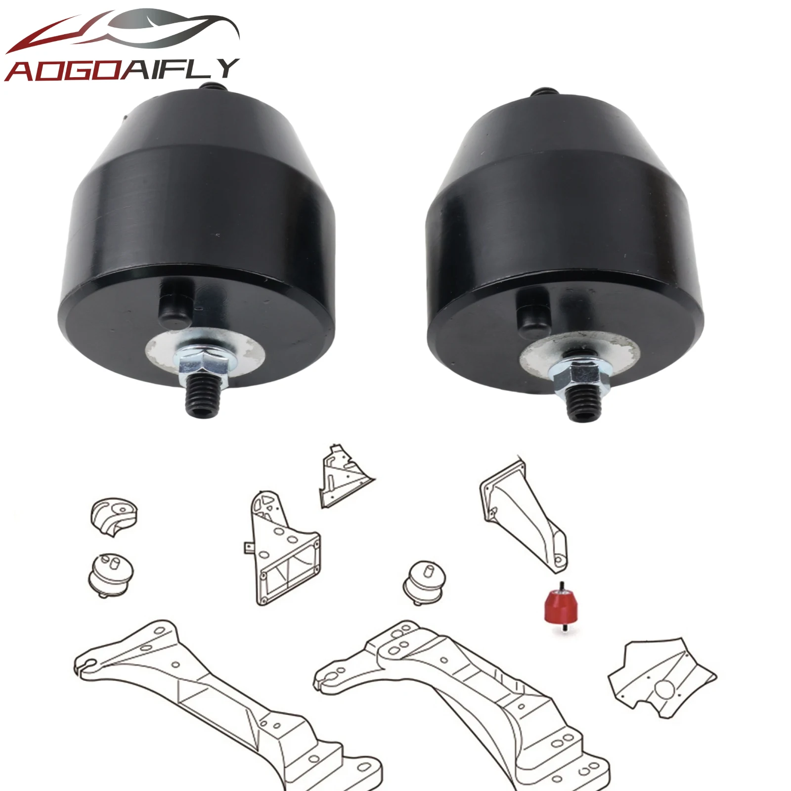 factory supply 22116779970 Front Mount Mounting Insulator For BMW E36 E46 M3 325i 328i 318i 323i 22111095444 22116771361